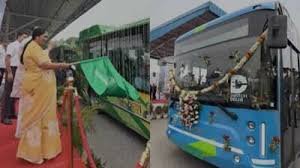 200 New Electric Buses Launched in Delhi; CM Rekha Gupta Flags Them Off