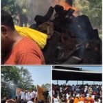 Prateek Yadav's last rites performed at Baikunth Dham, Bhaisakund in Lucknow; a final farewell bid with tearful eyes.