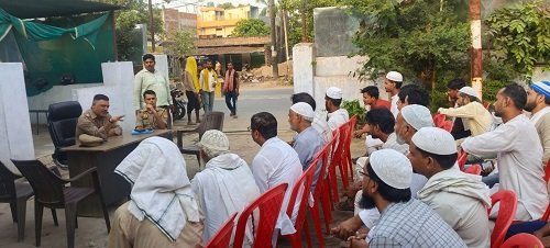 Peace Committee Meeting Held at Sarnath Police Station Ahead of Bakrid; Appeal Made for Peace and Brotherhood