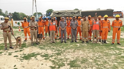 Major NDRF Mock Drill in UP and MP
