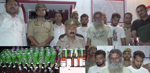 Midnight Raid: Sigra Police Take Strong Action Against Liquor Mafia