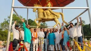 Breaking: The Kshatriya Community to Roar in Ayodhya! Historic 'Shaurya Yatra' Taken Out on Maharana Pratap Jayanti.