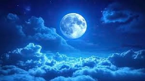 A rare celestial spectacle will be visible tonight—a unique convergence of a Blue Moon and a Micromoon.