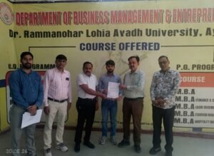 Eight MBA Agri-Business Management students have been selected by a Milk Producer Company.