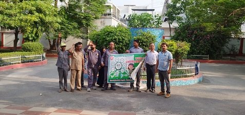 Tree plantation and awareness programs organized in the Varanasi Division under the environmental conservation campaign.