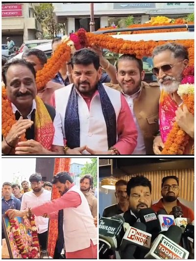 Brij Bhushan Sharan Singh's Statement on BJP's Victory in Bengal; Credits Amit Shah
