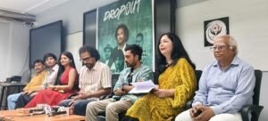 A special promotional event for the film "Drop Out" was held at the Gangwar Institute in Lucknow.