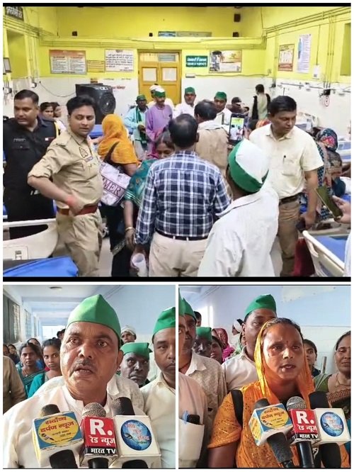 BKU (Tikait) observed the 15th death anniversary of Mahendra Singh Tikait; fruits were distributed at the District Hospital, and activists raised their voices vociferously over farmers' issues.
