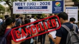 NEET UG 2026 Exam Cancelled; CBI to Now Investigate Paper Leak Case