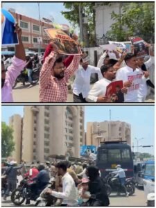 SP Stages Protest Outside Assembly; Raises Slogans Against Election Commission; Several Workers Detained
