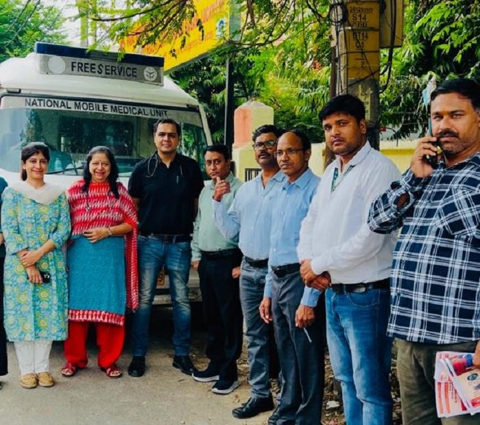 National TB Screening Campaign Launched; Screening Vehicle Departs from Indira Nagar