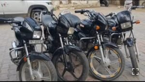 Cunning Vehicle Thieves Nabbed by Police; 4 Stolen Bikes Recovered