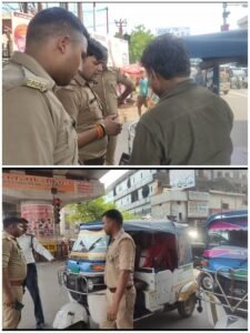 'Operation Safe Ride' intensifies in Lucknow: Verification of e-rickshaw drivers begins; Naka police active under the leadership of DCP (West).