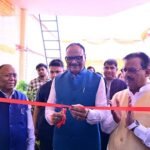 Deputy CM Brajesh Pathak inaugurated the Aurangabad PHC by cutting the ribbon.