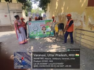 An awareness campaign was conducted, extending from railway stations to residential colonies, conveying the message of water conservation and environmental protection.