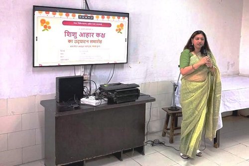 Infant feeding room inaugurated at North Eastern Railway's Varanasi Division Hospital; mothers and infants to benefit from the facility.