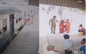 RPF saves woman attempting suicide by jumping in front of a train; also returns passengers' belongings worth lakhs.