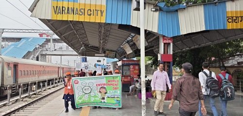 Northeast Frontier Railway's Special Awareness Campaign Under the World Environment Day Initiative; Emphasis Placed on Water and Energy Conservation.