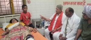 MLA Meets Victim's Family in Kakrahi Murder Case; Assures Them of Better Medical Treatment and Action