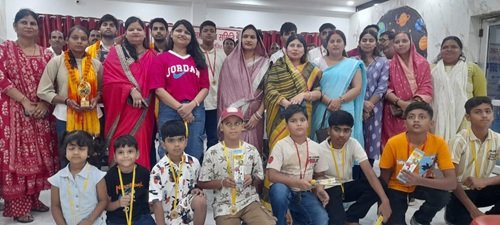 Goswami Samaj Seva Samiti honored 20 meritorious students.