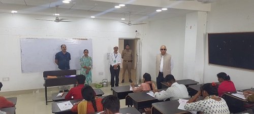 The UP Joint B.Ed. Entrance Examination was successfully conducted under the strict supervision of Avadh University and the District Administration.