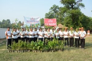 Varanasi Update: NDRF organizes a massive tree plantation drive on World Environment Day.