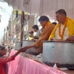 A Fair of Faith at Sankatmochan's Shrine: A Sea of ​​Devotees Flocks to Umesh Yadav's Community Feast