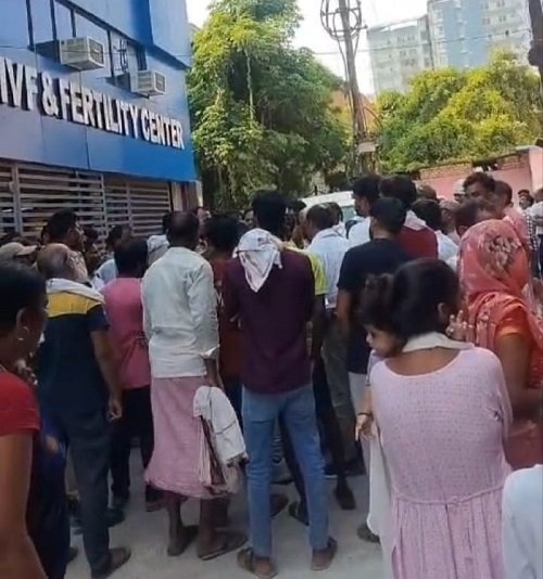 Varanasi: Tension after patient's death at Care Hospital