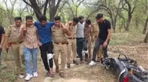 Major breakthrough by Noida Police: Four cunning thieves arrested after an encounter; stolen goods worth over ₹63 lakh recovered.