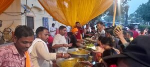 A wave of devotion prevails in Sahadatganj on the fifth big Tuesday of the month of Jyeshtha.