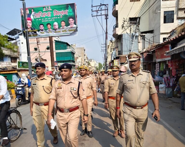 Police on alert in Varuna Zone for Muharram; security arrangements tightened.