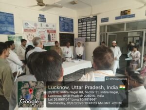 Lucknow's major step towards a TB-free India: Grand health camp held at the Ayurveda Research Centre.