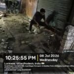 Lucknow: Allegations of liquor being sold from beneath a closed shutter in Thakurganj; viral video raises questions about the Excise Department.