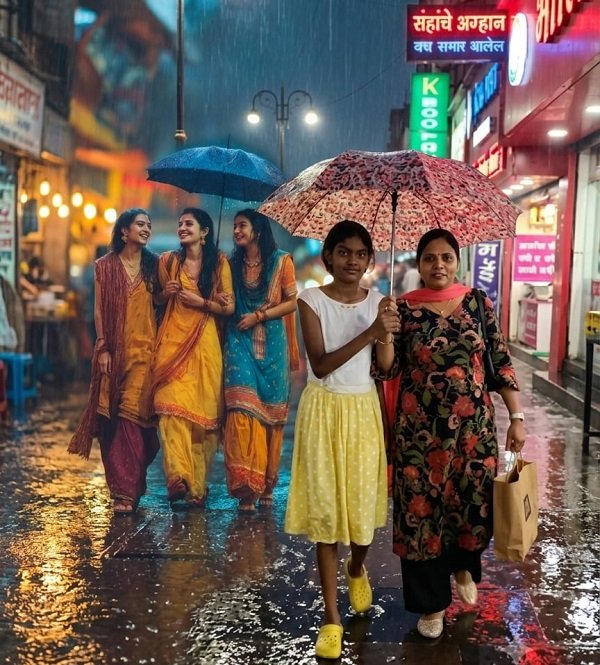 Weather takes a turn in Lucknow; residents of the capital get relief from the heat.