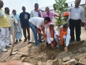 Apna Dal celebrated Dr. Sonelal Patel's birth anniversary in Ayodhya; planted trees and pledged to launch a membership drive.