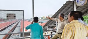 DRM visits Banaras station and coaching depot to review monsoon preparations.