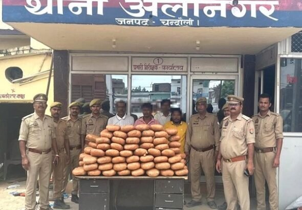 Police 'surgical strike': 90 kg of cannabis seized, interstate smuggling network busted.