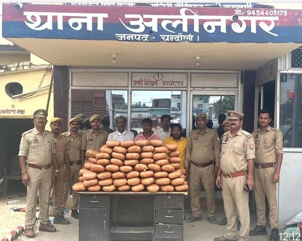 Police 'surgical strike': 90 kg of cannabis seized, interstate smuggling network busted.