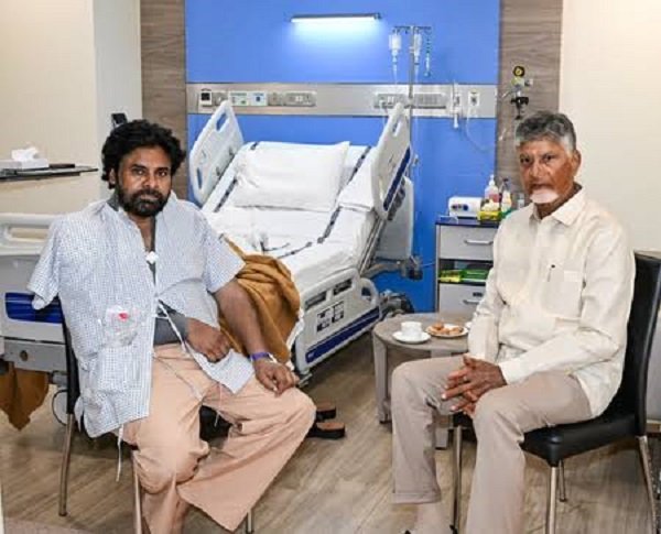 Andhra Pradesh Deputy Chief Minister Pawan Kalyan discharged from hospital after successful shoulder surgery.