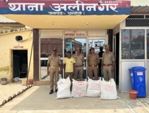 Smuggler carrying a ₹25,000 reward arrested; 80 liters of illicit codeine cough syrup seized.
