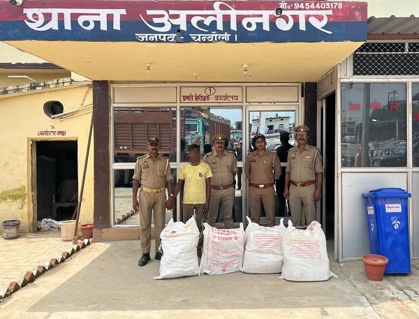 Smuggler carrying a ₹25,000 reward arrested; 80 liters of illicit codeine cough syrup seized.