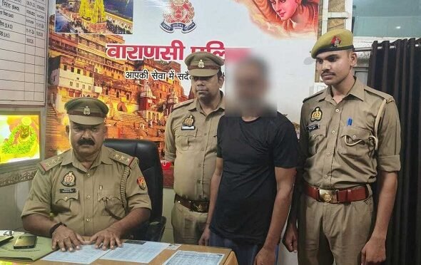 Sigra Station House Officer Shivakant Mishra’s crackdown continues; wanted accused in ATM card fraud case arrested from Bihar.