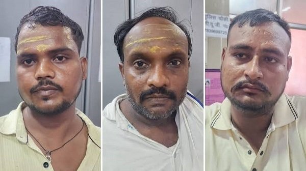 Shot fired from PAC jawan's carbine outside Kashi Vishwanath Temple; three devotees injured; probe underway.