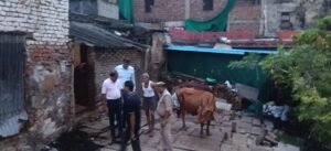 Major administrative action at Kashi Raj Kali Temple: Receipts demanded from illegal tenants; final warning issued to encroachers.