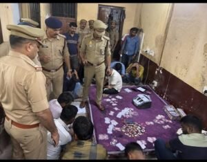 "What kind of raid is this where the gamblers themselves managed to escape?" — Men in uniform played a key role in facilitating the gambling operations.