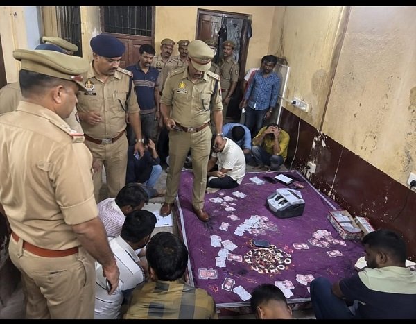 "What kind of raid is this where the gamblers themselves managed to escape?" — Men in uniform played a key role in facilitating the gambling operations.