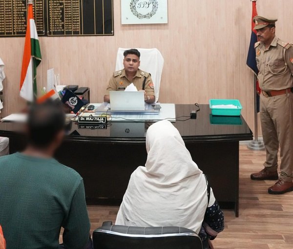 The Superintendent of Police heard the grievances of complainants during the public hearing.