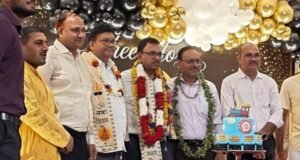 Chief Booking Supervisor J.P. Mishra retires after four decades of distinguished service.