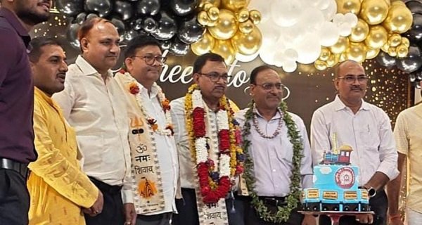 Chief Booking Supervisor J.P. Mishra retires after four decades of distinguished service.