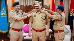 Lucknow: Senior Uttar Pradesh Police Service officer Purnendu Singh becomes an IPS officer.